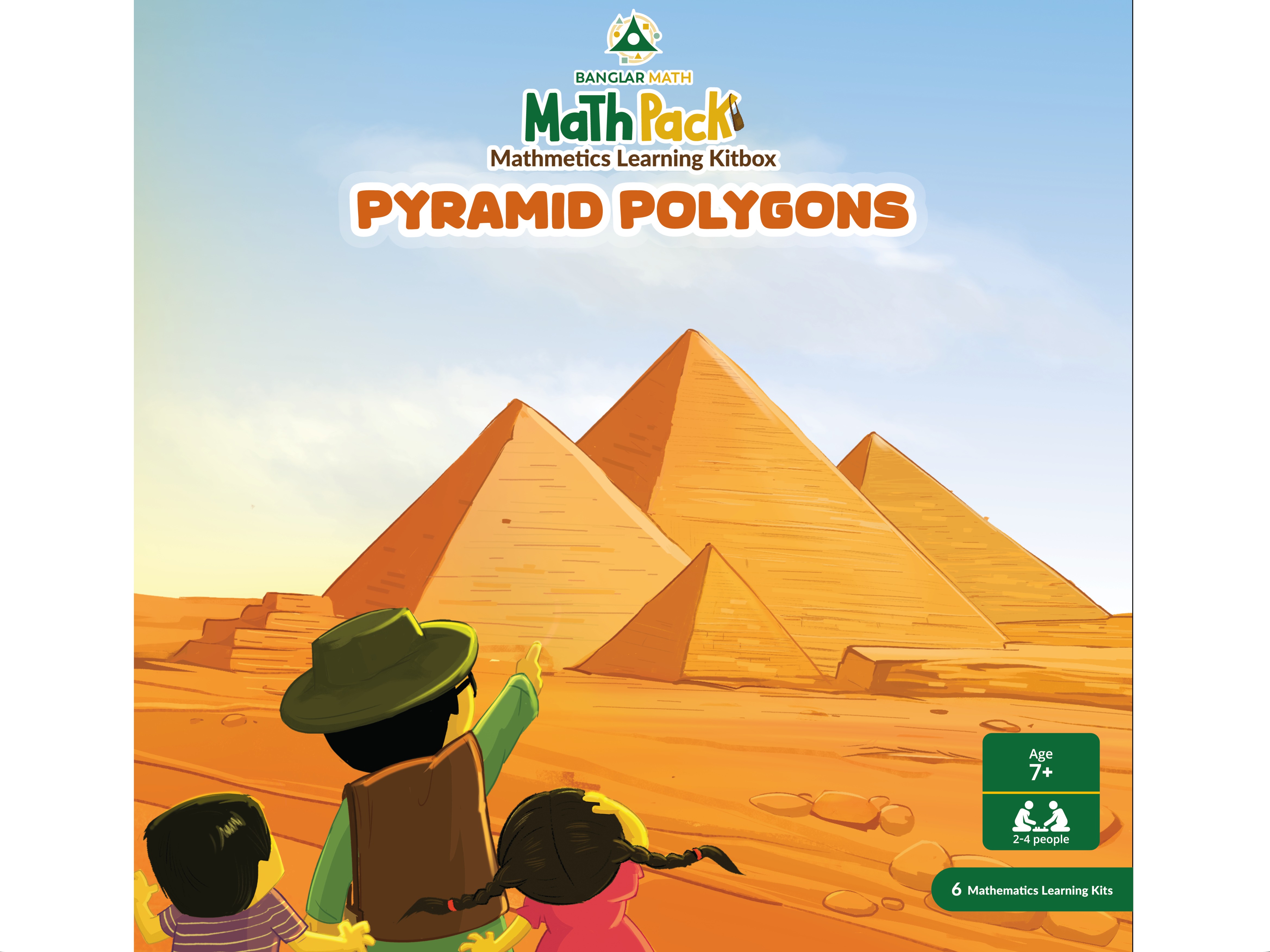Pakeging Math MathPack-01: Pyramid Polygons | Banglar Math